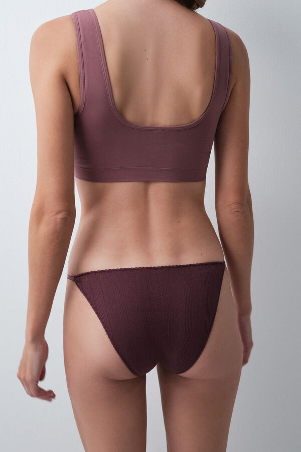 Women'secret Pack 3 bragas cl&aacute;sicas algod&oacute;n estampado Print