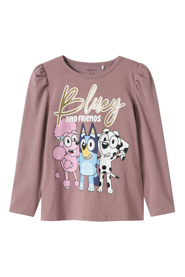 Name it Bluey girl's T-shirt Ljubičasta