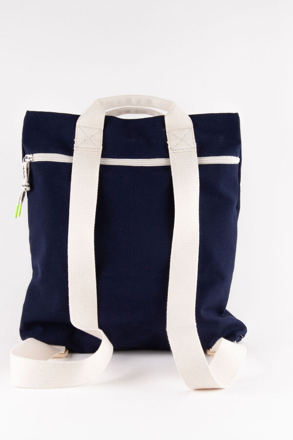 Victoria Mochila lona eco azul