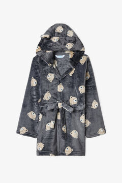 Penti Robe infantil com estampado de urso