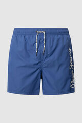 Pepe Jeans Ba&ntilde;ador bermuda maxi logo azul