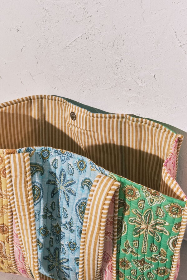 Women'secret Raznobojna velika printana ta&scaron;na Print