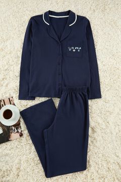 Trendyol Conjunto de pijama azul