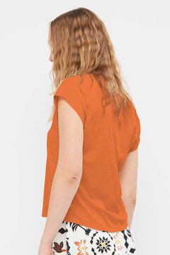 Gisela Camiseta manga sisa sat&eacute;n