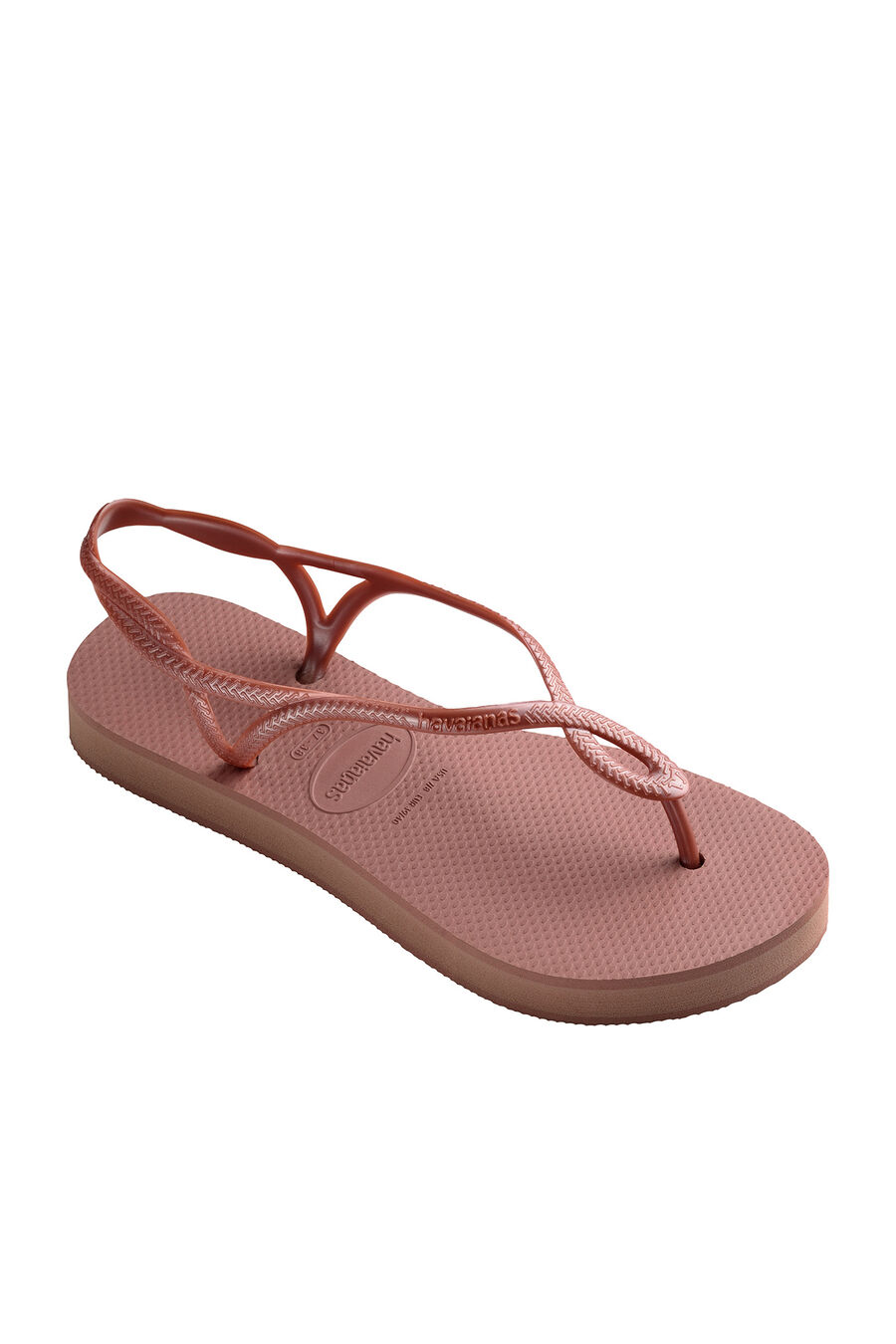 Chanclas Hav. Luna Flatform Rosa