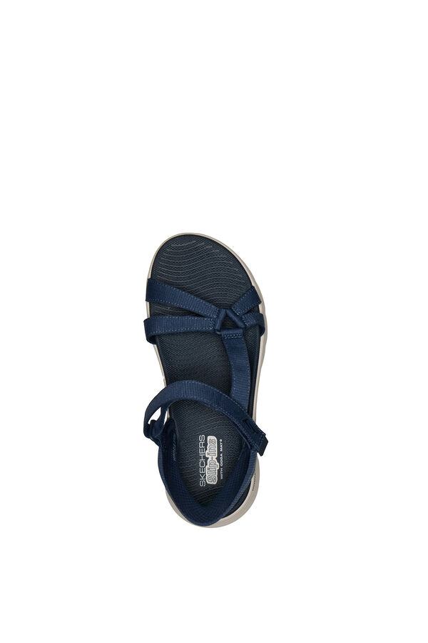 Skechers Sand&aacute;lia Go walk flex azul
