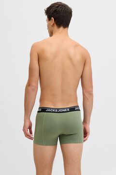 Jack & Jones Pack 5 boxer combinado em algod&atilde;o