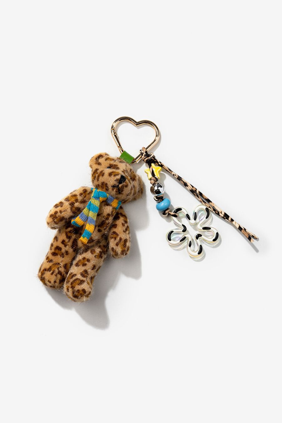 Llavero osito leopardo