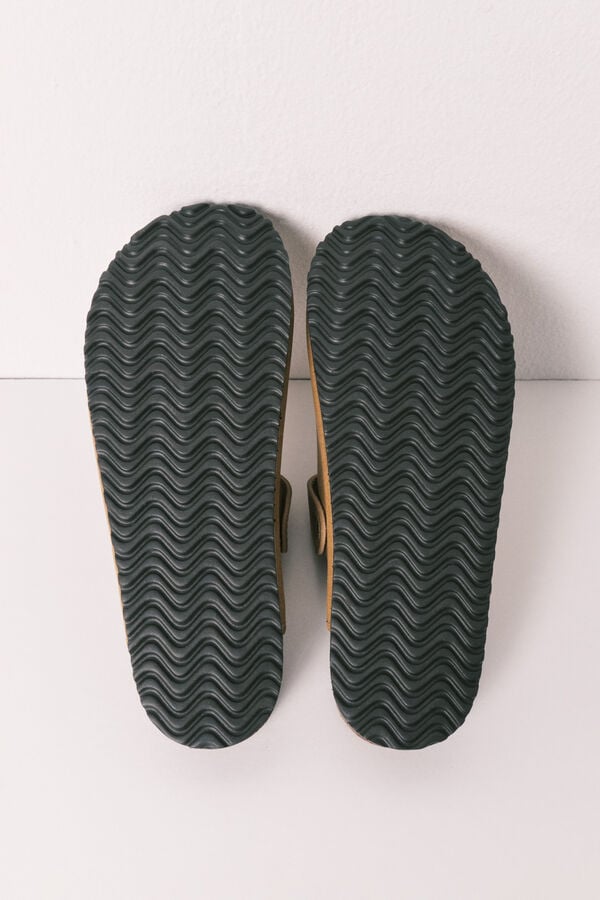 Women'secret Bež zatvorene BIO papuče Boja Kože