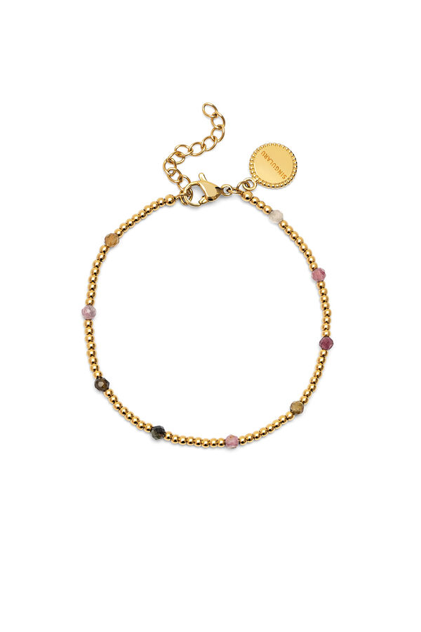 Singularu Tourmaline Dream Bracelet Gold Plated Steel  printed