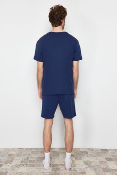 Trendyol Conjunto de pijama curto liso