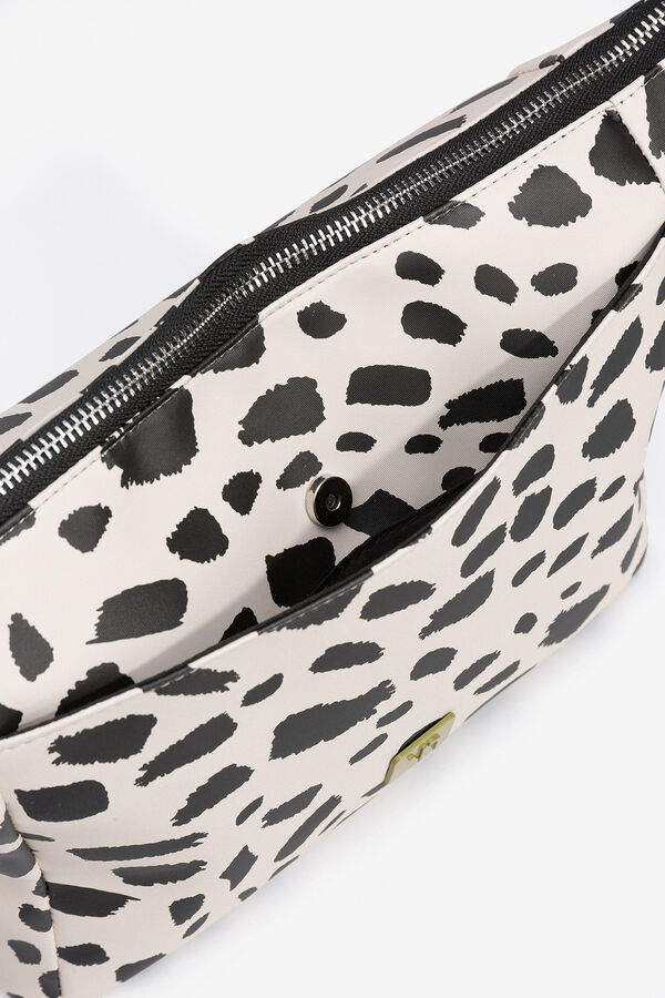 Vilanova Cosmetic Bag with Strings Print