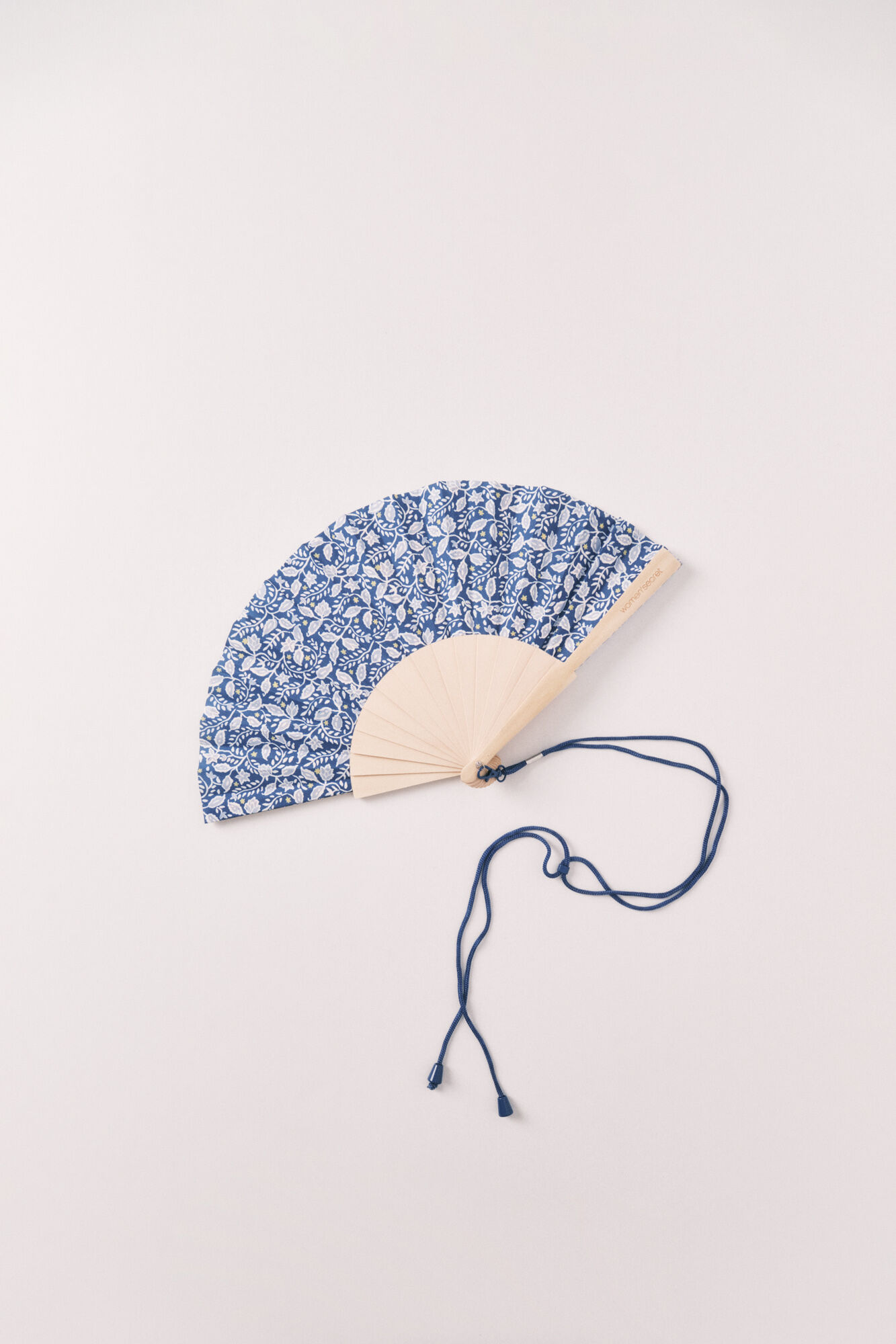 Women'secret Leque estampado floral azul