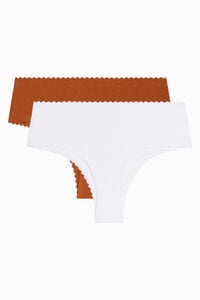 DIM Pack 2 bragas hipster sin costuras