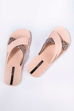 Ipanema Sand&aacute;lias cruzadas estampado animal