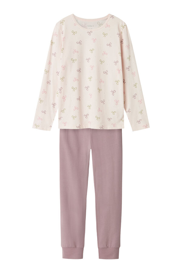 Name it Conjunto de pijama de menina com la&ccedil;os rosa