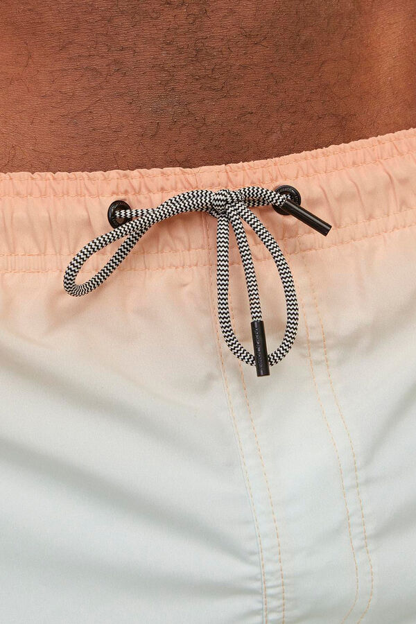 Jack & Jones Men's tie dye swim shorts pink