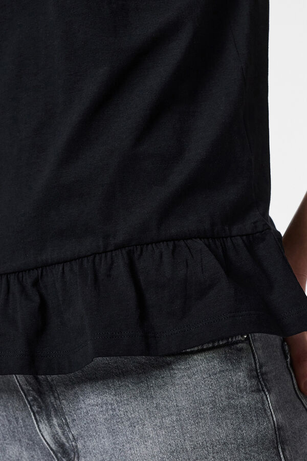 Pieces Fodros p&oacute;l&oacute; fekete