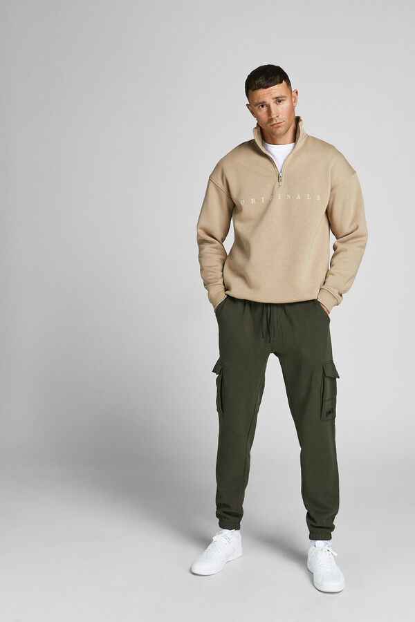 Jack & Jones Cal&ccedil;as cargo verde