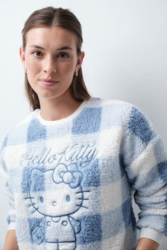 Women'secret Pijama comprido Hello Kitty borrego
