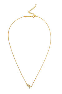 Singularu Collar Duo Spark Plata Ba&ntilde;o Oro