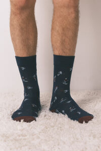 Women'secret Paket od 3 para dugih pamučnih skijaških čarapa