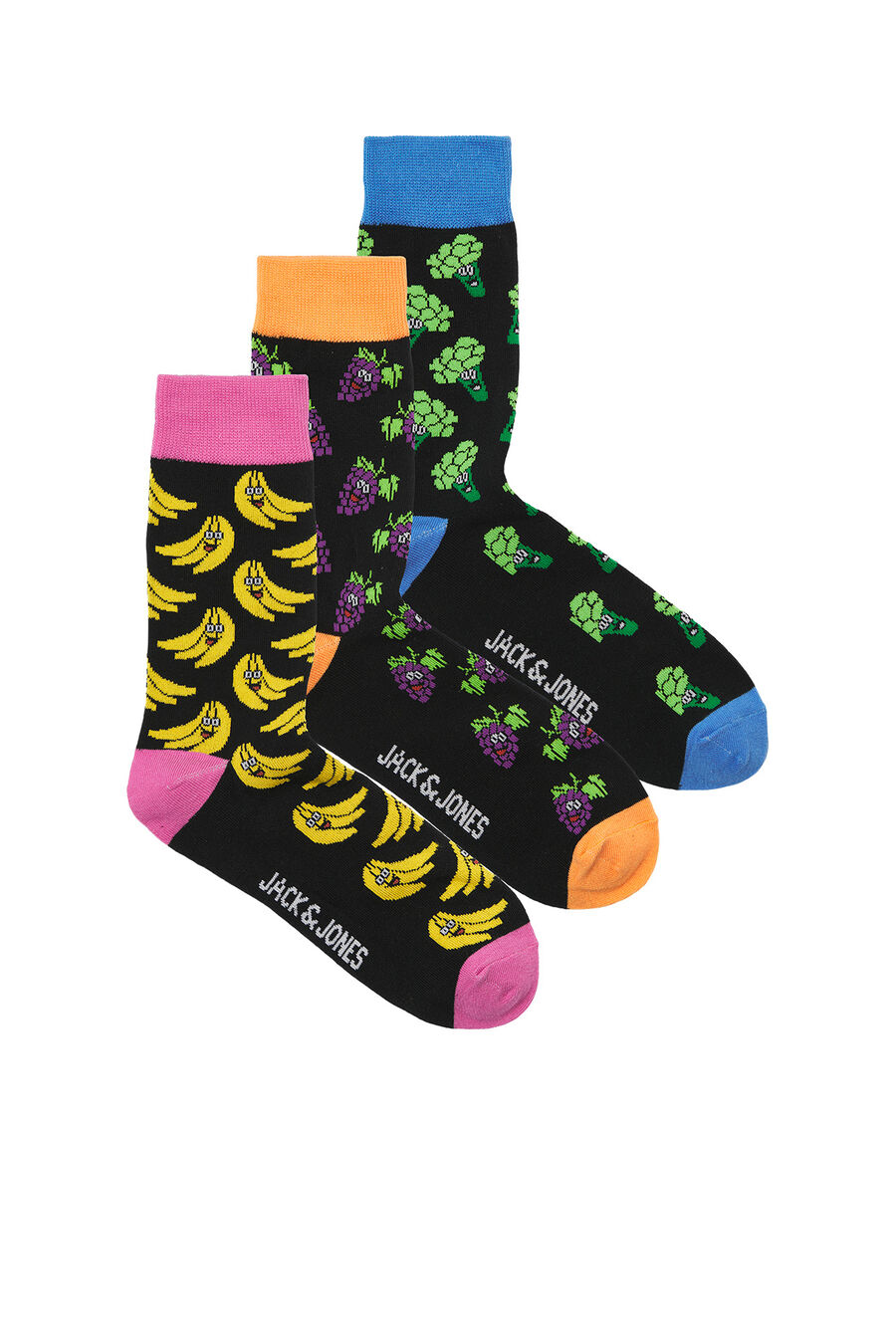 Pack 3 calcetines frutas