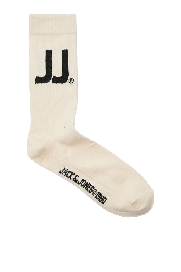 Jack & Jones Pack 3 calcetines blanco
