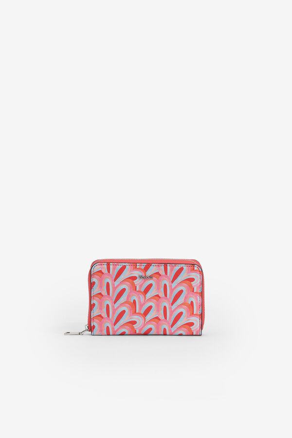 Vilanova Medium printed purse red