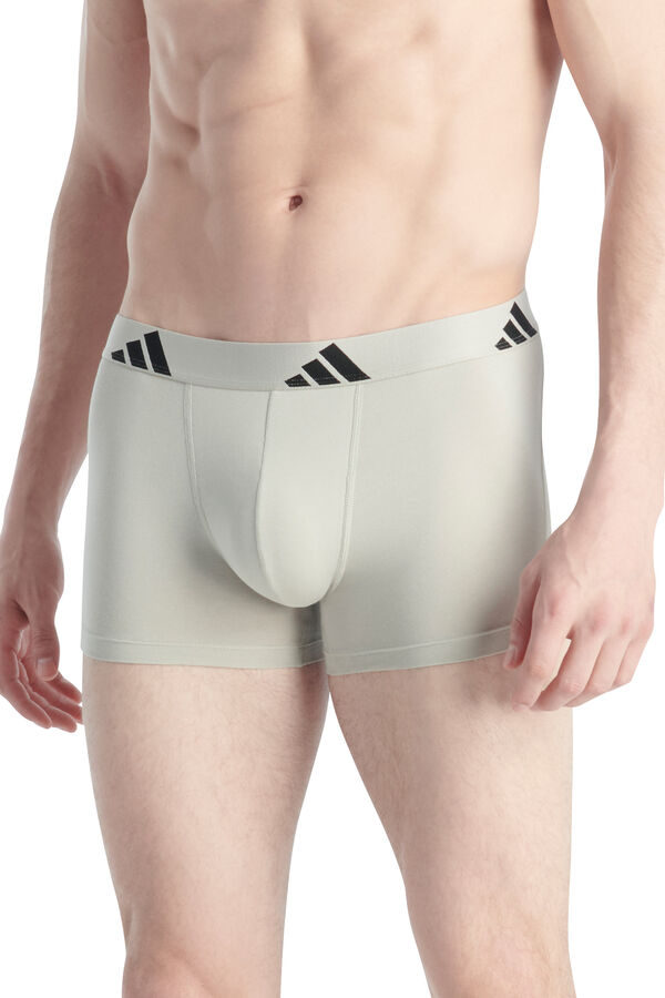 Adidas Pack of 3 Active Flex cotton boxers  grey