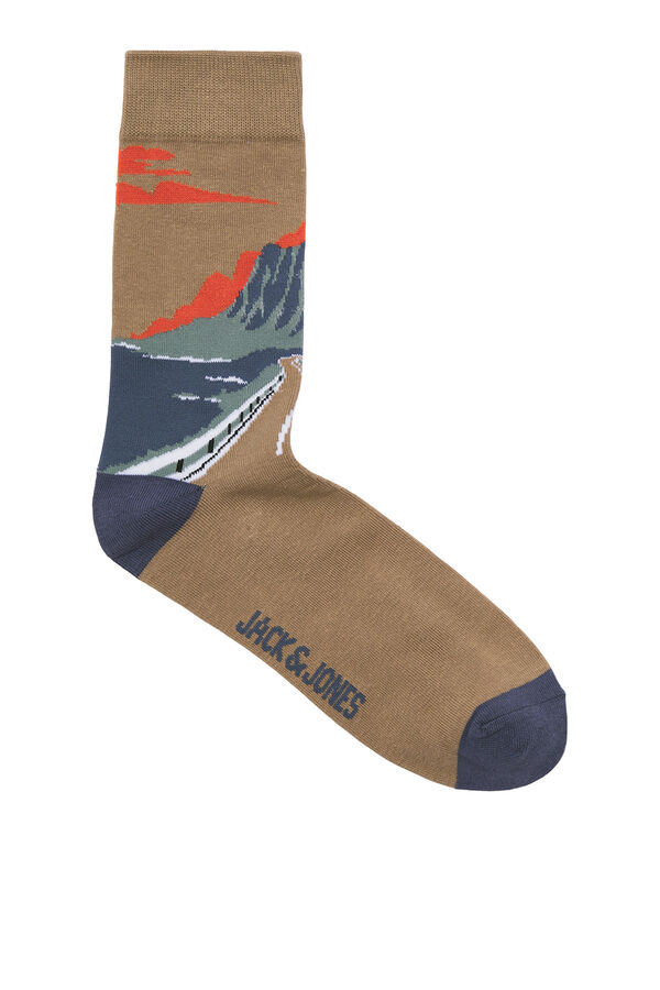 Jack & Jones Pack of 3 socks nude