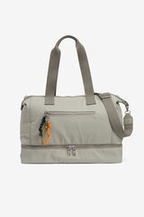 Vilanova Bolso Weekender de Nylon Acolchado kaki