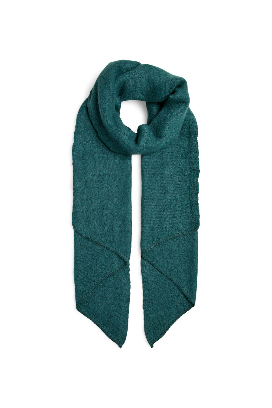 Bufanda larga asimétrica