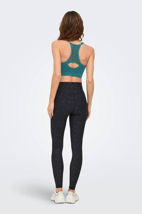 Only Play Sujetador intensidad media con copas verde