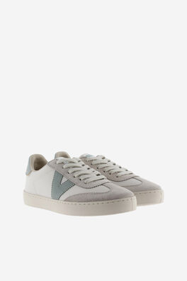 Zapatillas de efecto piel