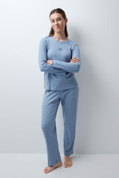 Women'secret Pijama comprido em algod&atilde;o multiflores