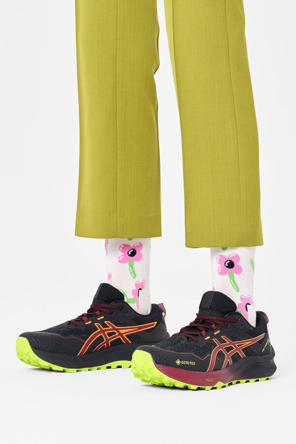 Happy Socks Balloon Flower Unisex Socks brown