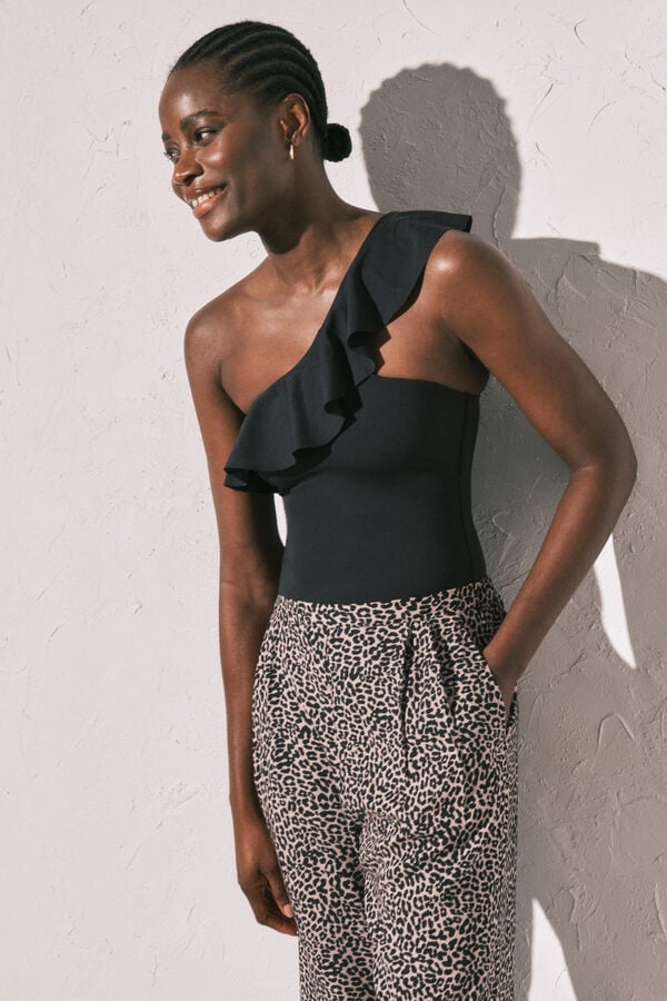 Women'secret Lepr&scaron;ave pantalone sa životinjskim printom Print