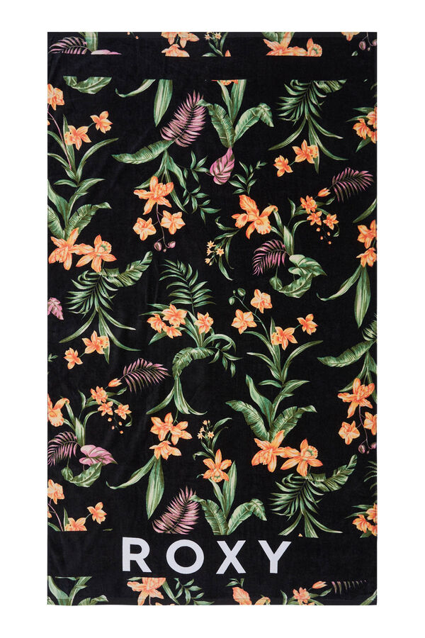 Roxy Roxy printed towel grey