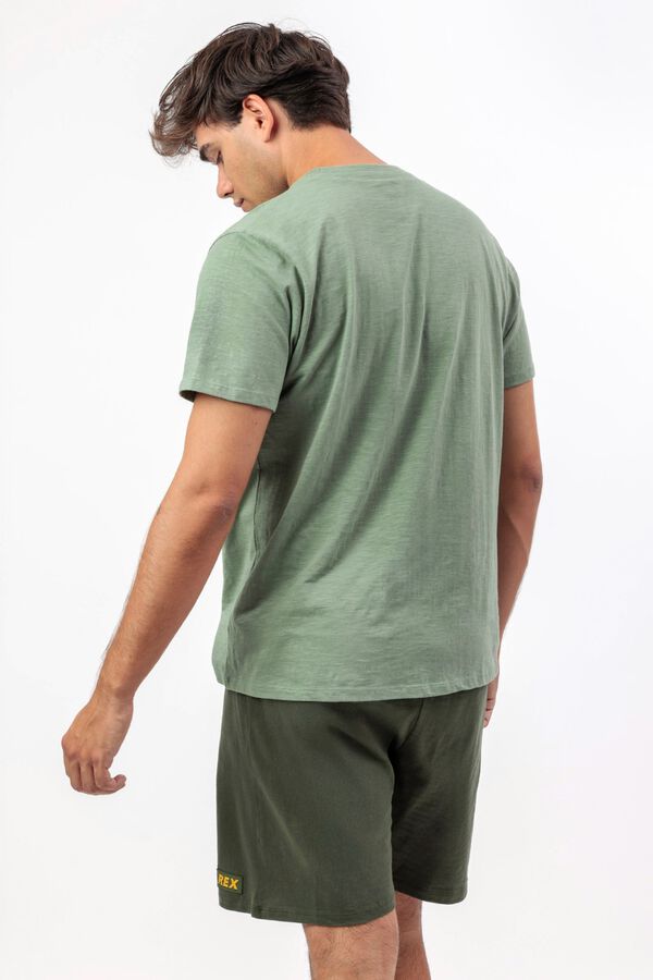 Admas Pijama curto dino Rex Toy Story verde