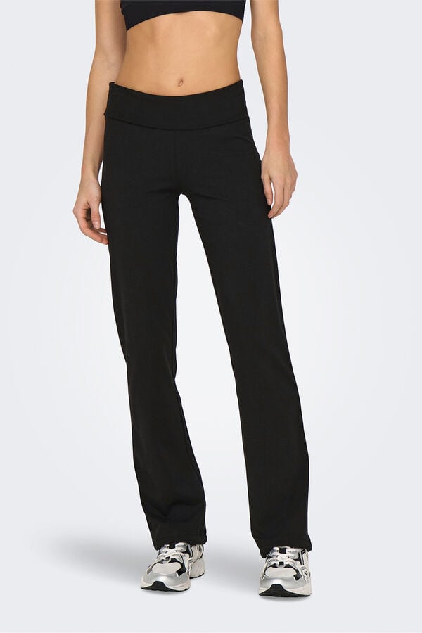 Only Play Cal&ccedil;as desportivas el&aacute;sticas preto