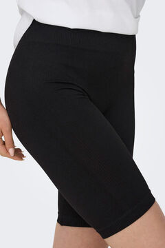 Only Play Legging ciclista seamless negro canal&eacute;