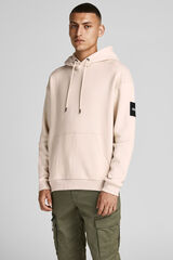 Jack & Jones Sweatshirt capuz bege