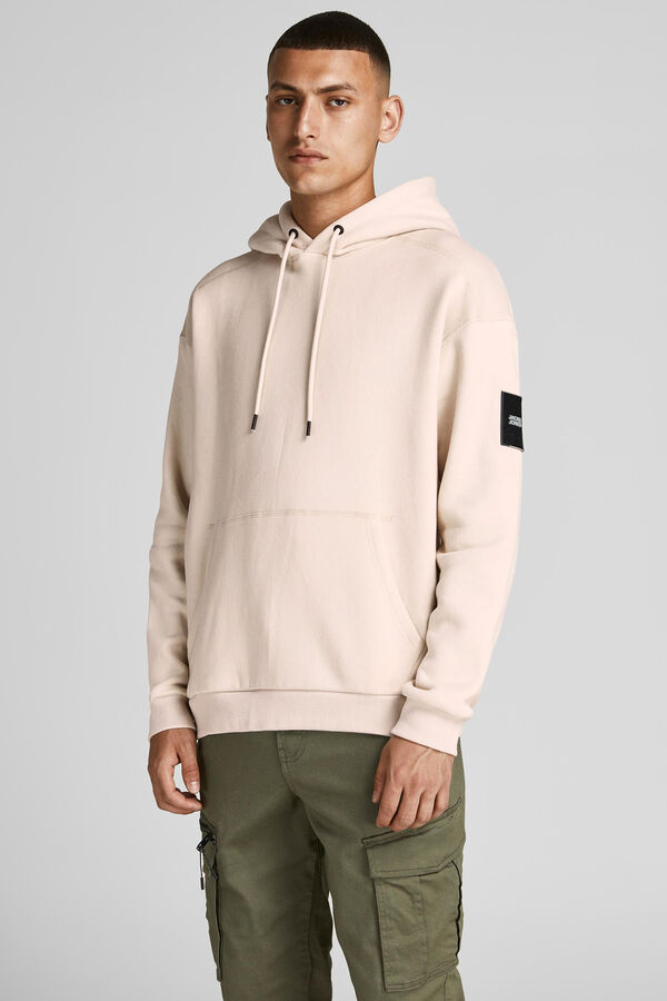 Jack & Jones Sweatshirt capuz bege