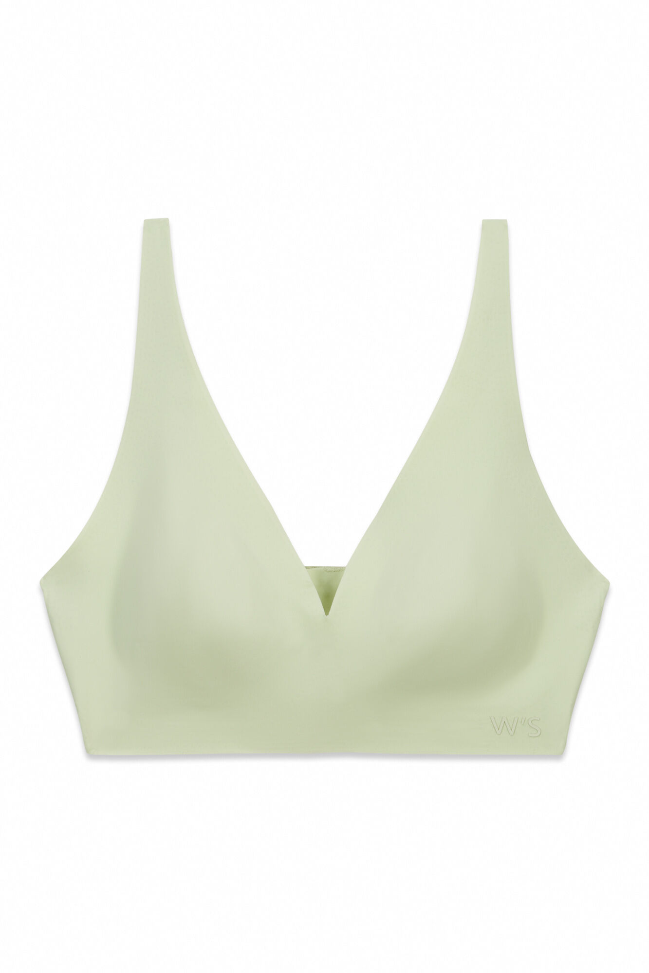 Women'secret Top halter liso clean cut verde