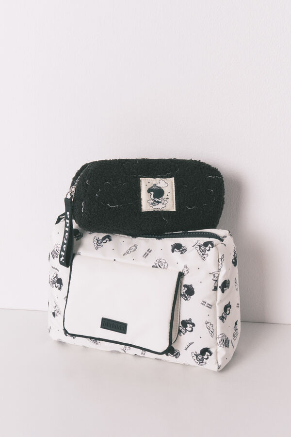 Women'secret Beli najlonski veliki neseser Mafalda Bež