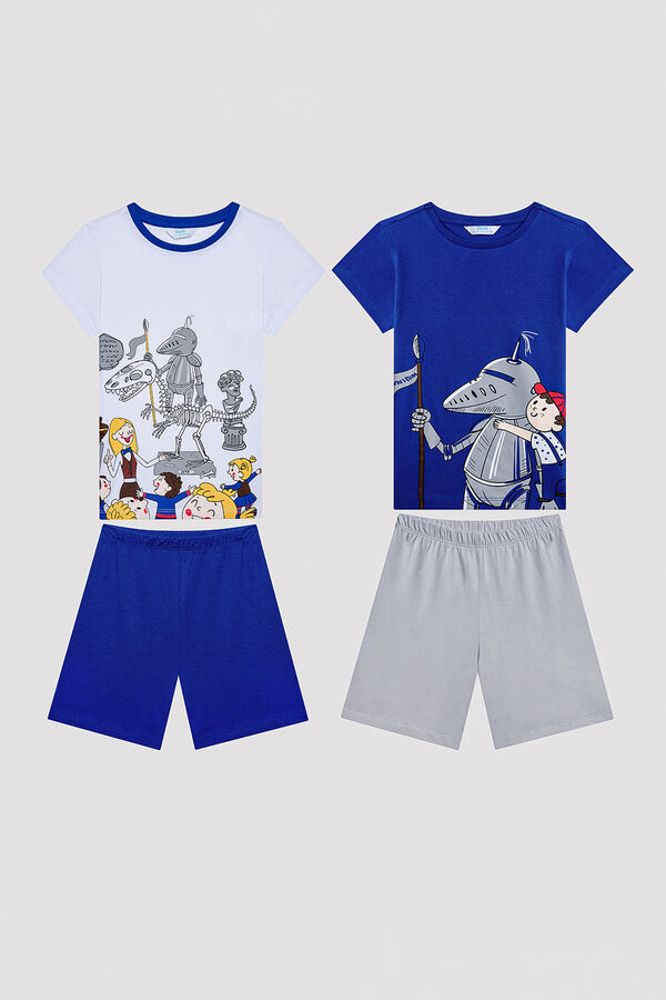 Penti Boy Knight 2 Pack Pajama Set printed