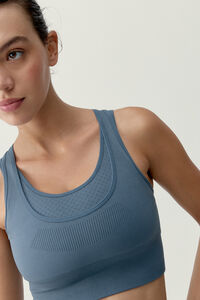 Born Living Yoga Top deportivo Nina azul
