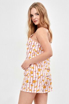 Gisela Pijama estampado de frutas cole&ccedil;&atilde;o Frida
