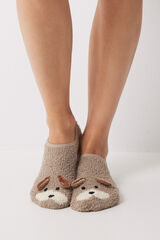 Women'secret Chaussettes invisibles en poils de chien  imprim&eacute;